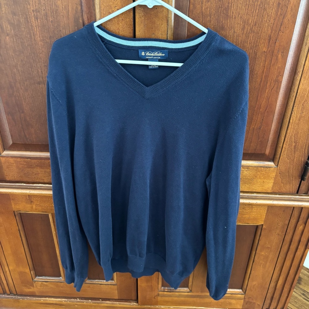 Brooks Brothers Sweater Size Large Supima Cotton